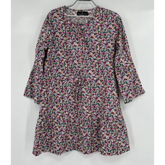 Tuckernuck Dresses & Skirts - Pomander Place by Tuckernuck Ditsy Floral Lucy Mini Dress sz XS Tiered Tie Waist